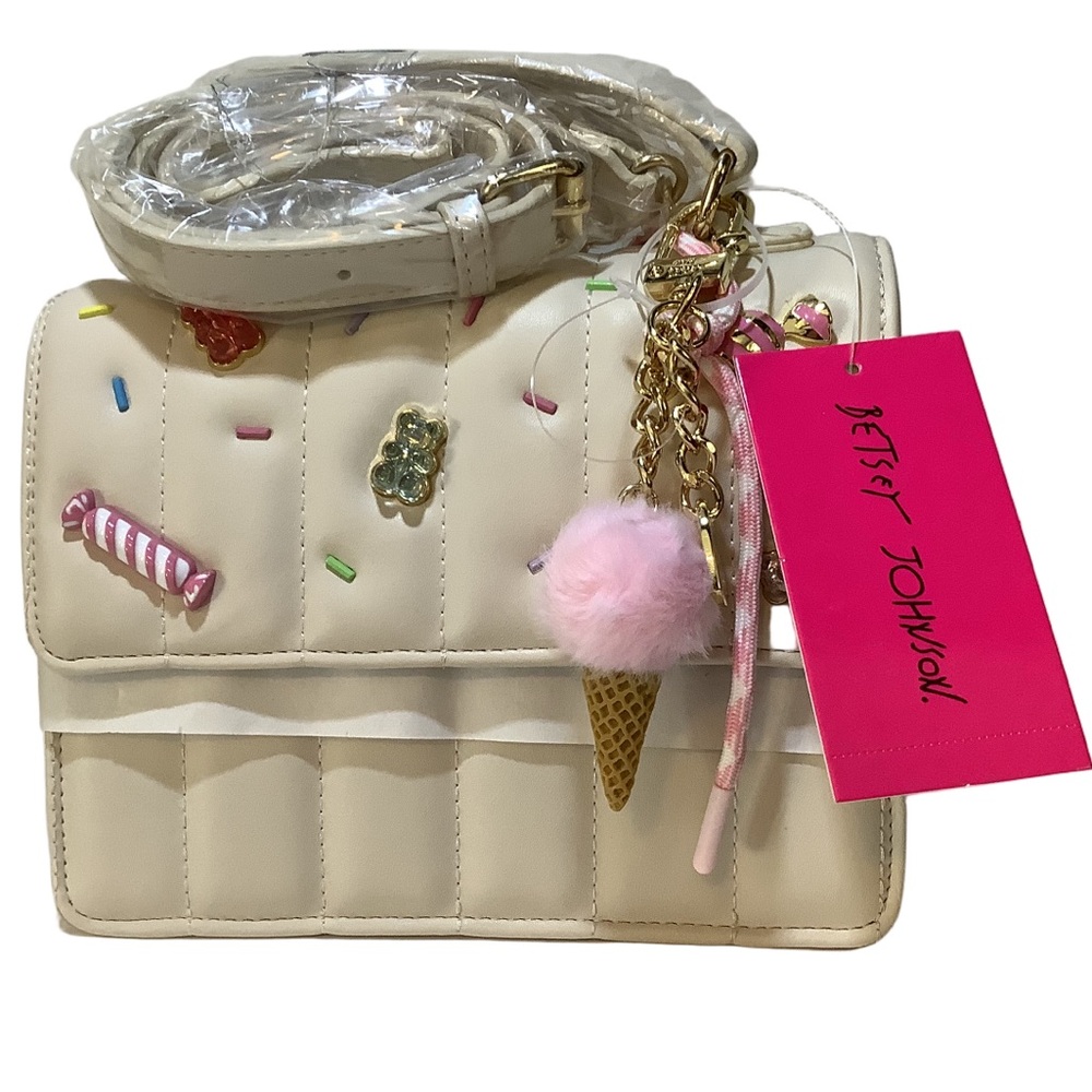 Betsey Johnson Gummy Bear & Candy Crossbody Bag New